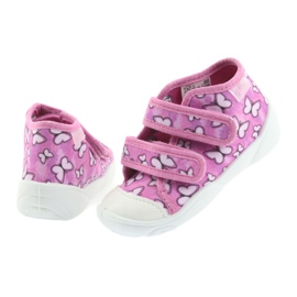 Befado lasten kengät 212P060 violetti vaaleanpunainen 4