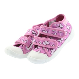 Befado lasten kengät 212P060 violetti vaaleanpunainen 3