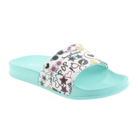 American Clubin vihreät profiiliset aurinkolasitossut valkoinen musta vaaleanpunainen 1