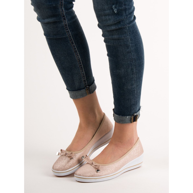 SHELOVET Kiila -ballerina ruskea 1