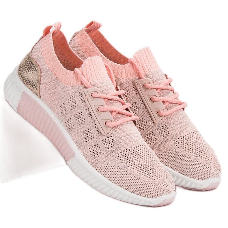 Primavera Vaaleanpunainen Slip On Shoes 1