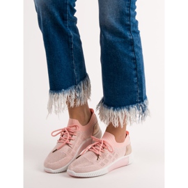 Primavera Vaaleanpunainen Slip On Shoes 2