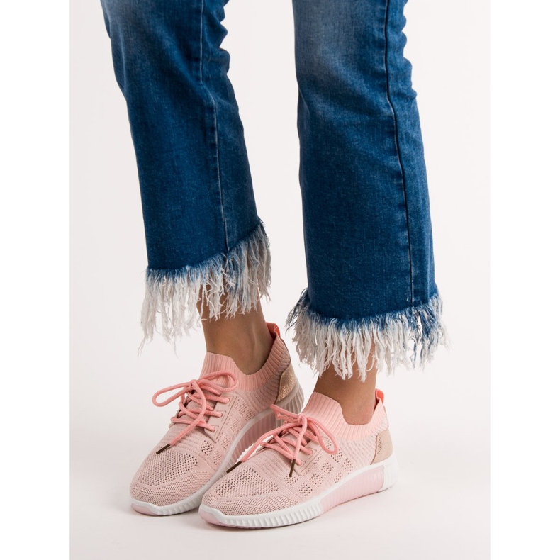 Primavera Vaaleanpunainen Slip On Shoes 2