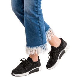 Primavera Mustat Slip-On kengät 2