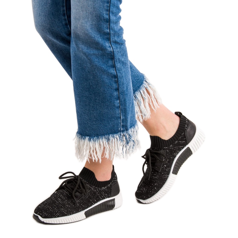 Primavera Mustat Slip-On kengät 2