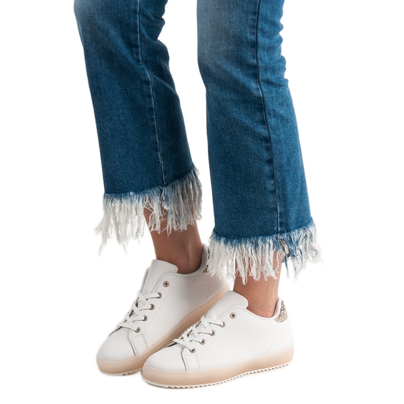 SHELOVET Naisten urheilukengät valkoinen 1