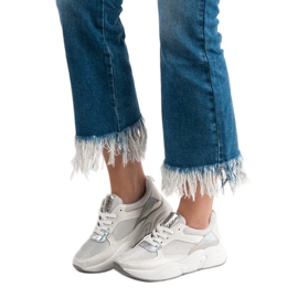 Ideal Shoes Valkoiset urheilukengät valkoinen 2