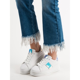 SHELOVET Valkoiset kengät lavalla valkoinen 2