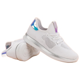 SHELOVET Tekstiiliset urheilukengät valkoinen 1