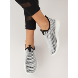 Mustat urheilukengät B0-56 MUSTA / VALKOINEN 1