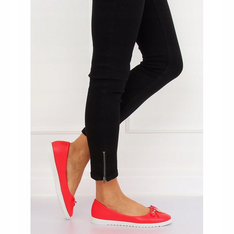 Punaiset naisten ballerinat YSD-04 Red punainen 2