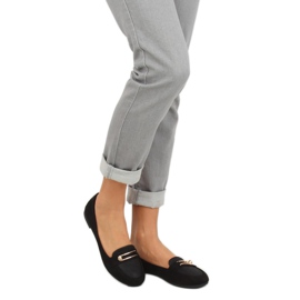 Musta naisten kengät VS-662 Musta 2