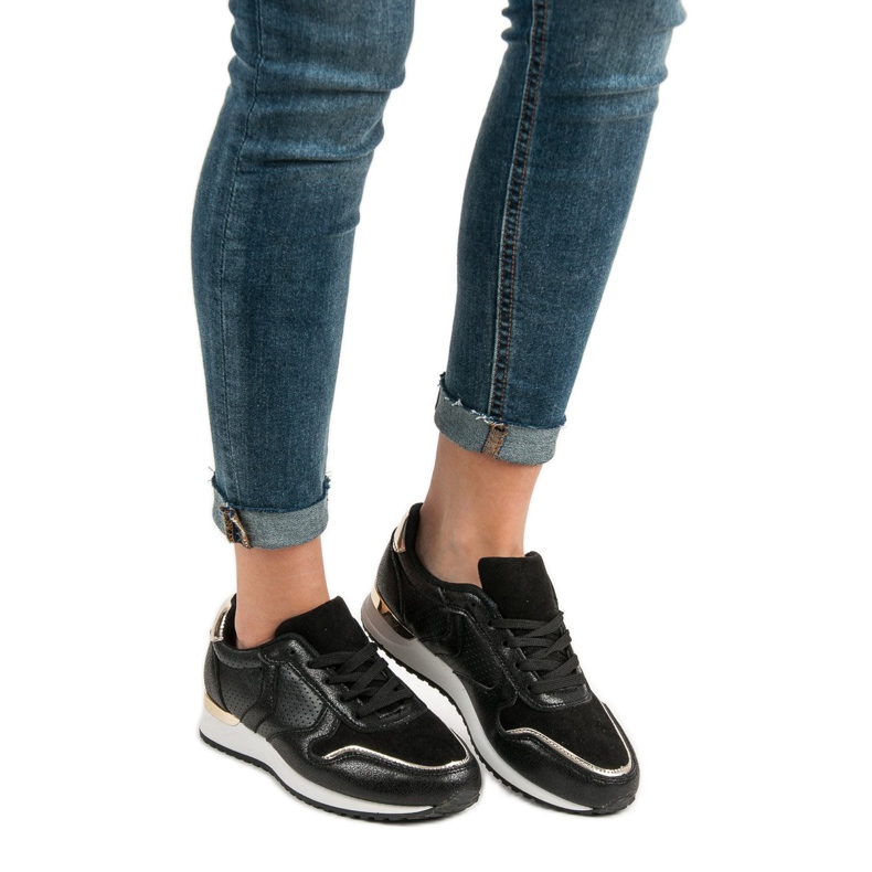 SHELOVET Vapaa -ajan urheilukengät musta 1