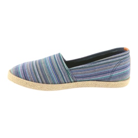 McKey 821 Espadrilles ruskea sininen vihreä tummansininen 2