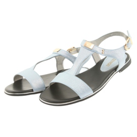 M.Daszyński Sandaalit sininen helmi Daszyński MR1583-7 3