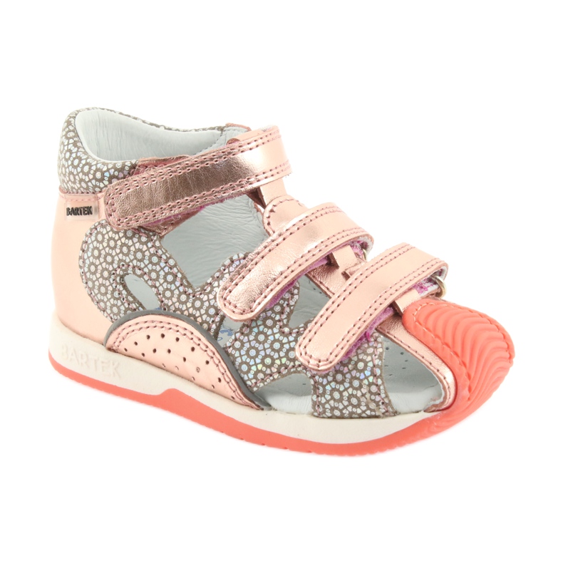 Bartek 81021 sandaalit nousi kultaa oranssi harmaa keltainen vaaleanpunainen 1