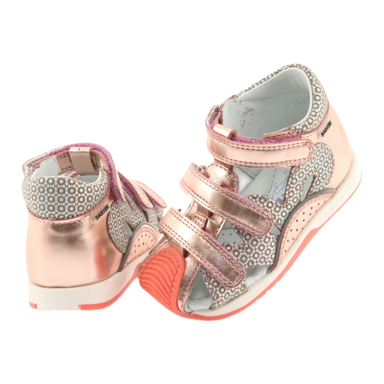 Bartek 81021 sandaalit nousi kultaa oranssi harmaa keltainen vaaleanpunainen 4