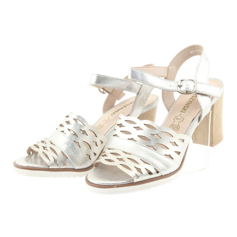 M.Daszyński Hopea sandaalit Daszyński 1846 post harmaa 3