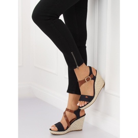 Kiilasandaalit BL-360 Navy ruskea laivastonsininen 1