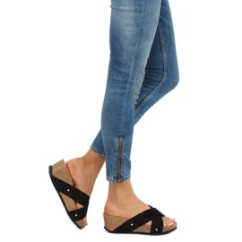 Mustat G1560 mustat kiilatossut 1