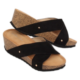 Mustat G1560 mustat kiilatossut 2