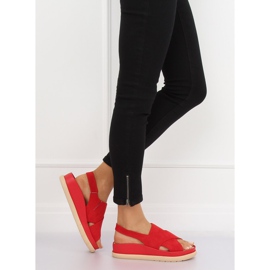 Punaiset naisten sandaalit G-202 Red punainen 1