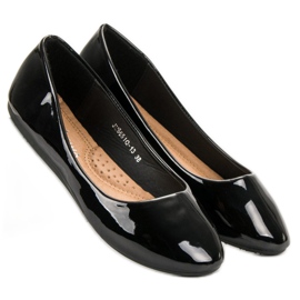GUAPISSIMA Lakatut ballerinat musta 2