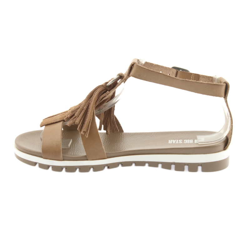 Boho -sandaalit Big Star 274958 ruskea 2
