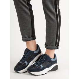 SHELOVET Tummansiniset lenkkarit sininen laivastonsininen 1