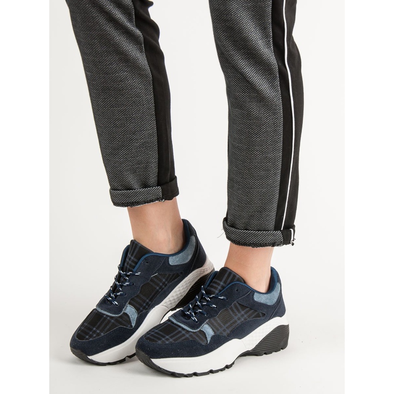 SHELOVET Tummansiniset lenkkarit sininen laivastonsininen 1