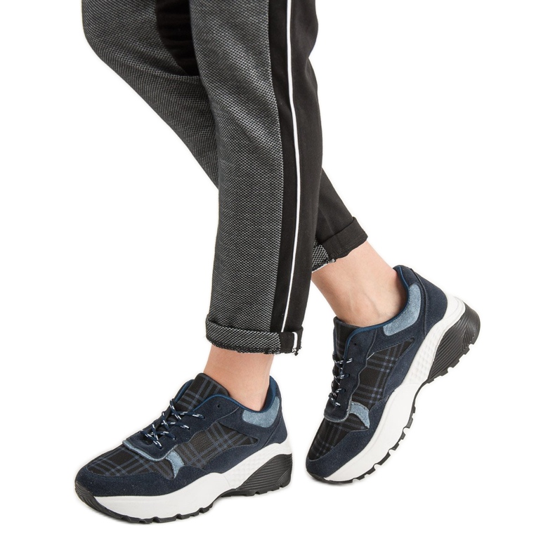 SHELOVET Tummansiniset lenkkarit sininen laivastonsininen 2