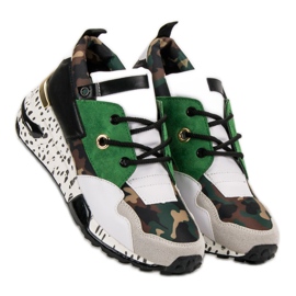 Muodikkaat VICES -lenkkarit valkoinen monivärinen 2