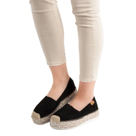 Forever Folie Mustat espadrillit alustalla 2