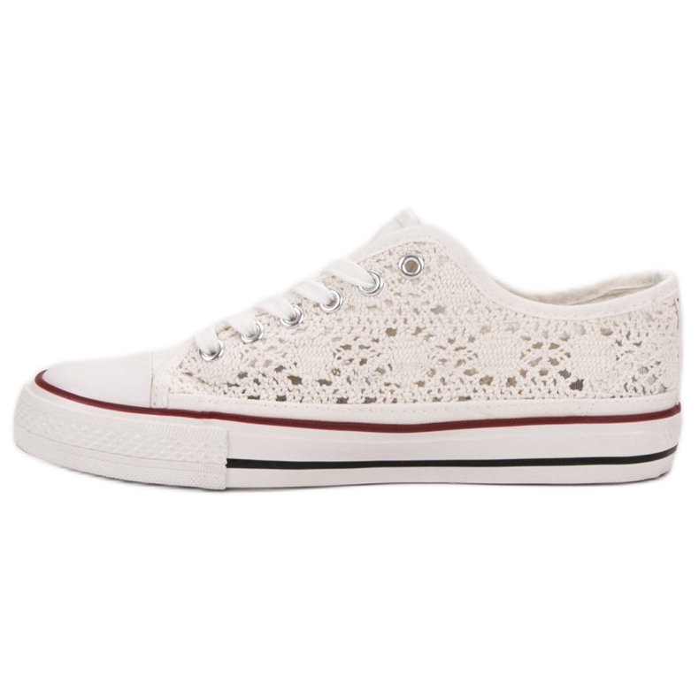 Renda Pitsi lenkkarit valkoinen 2