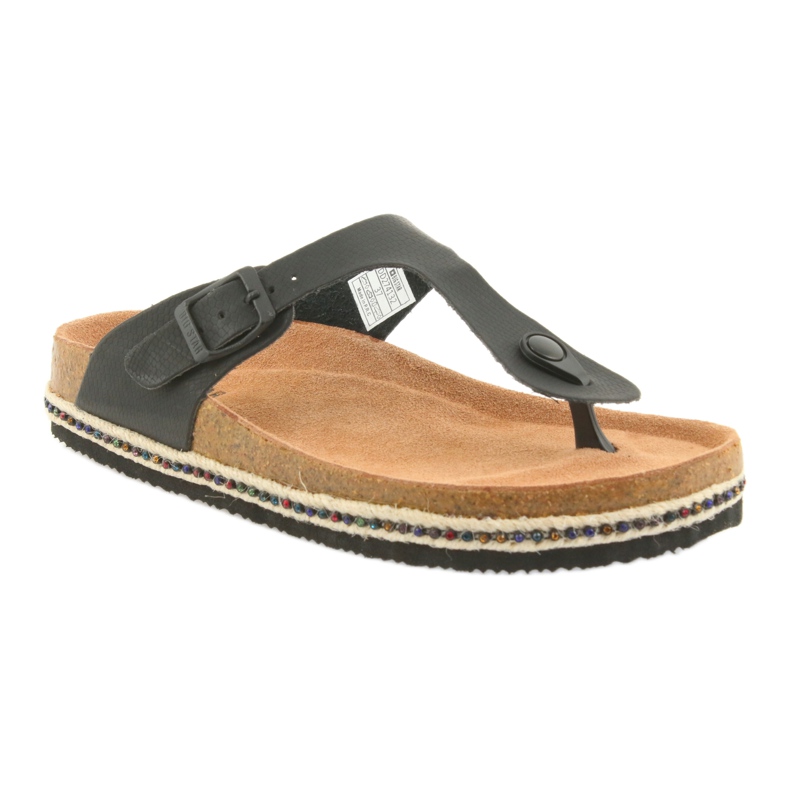 Naisten profiloidut tossut Big Star 274132 musta 1