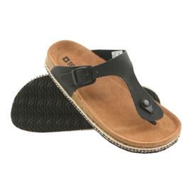 Naisten profiloidut tossut Big Star 274132 musta 3