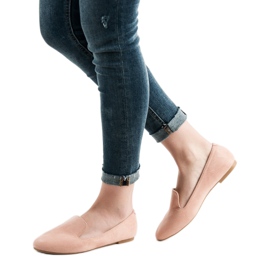 Lily Shoes Suede Lords vaaleanpunainen 1