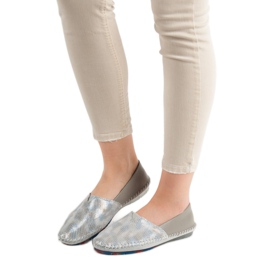 Goodin Nahkaiset kengät harmaa 1