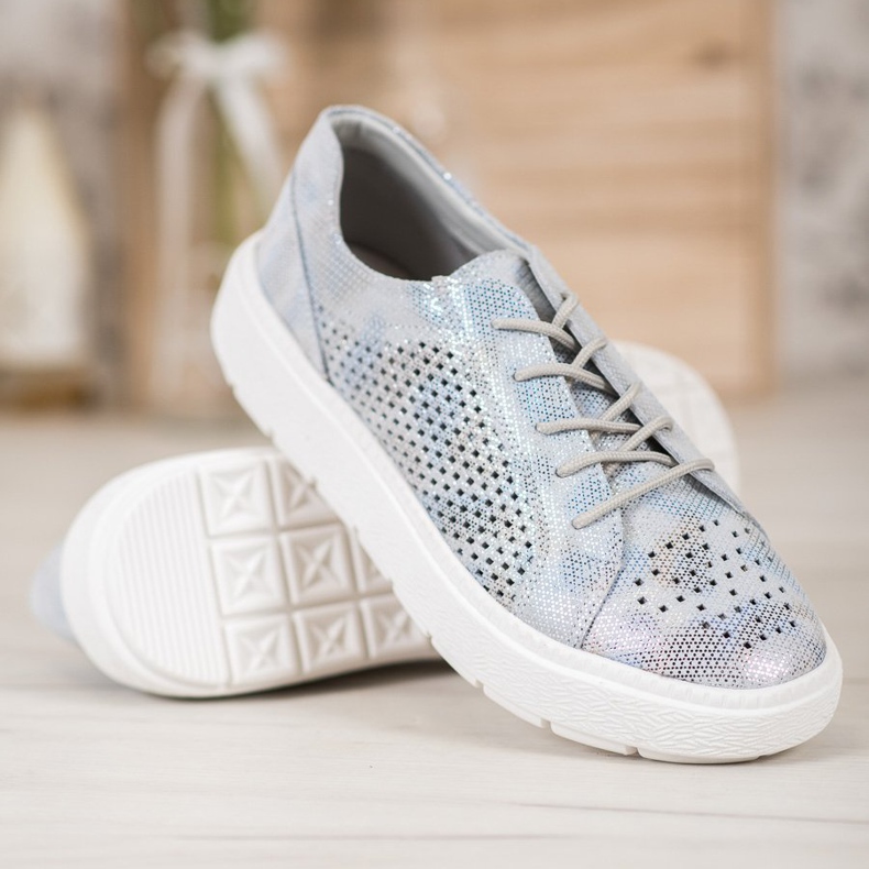 Goodin Nauhakengät harmaa 1