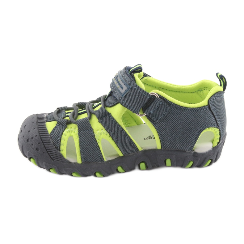 American Club DR11 velcro sandaalit pojille vihreä tummansininen 2