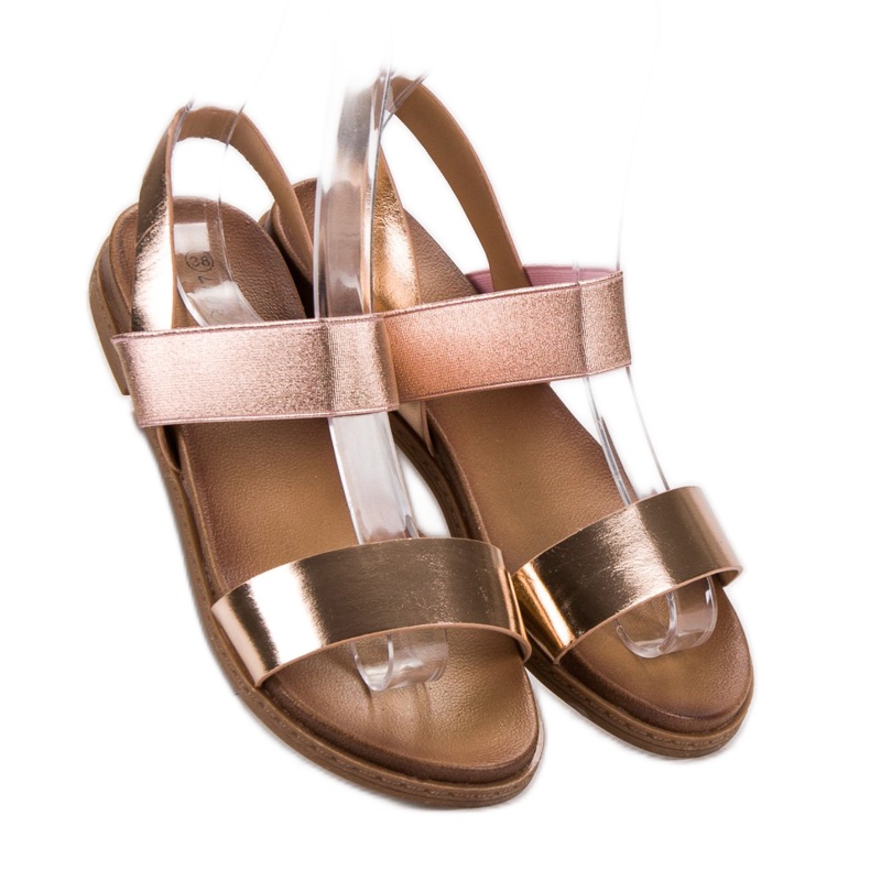 Laura Mode Slip-on sandaalit keltainen 1