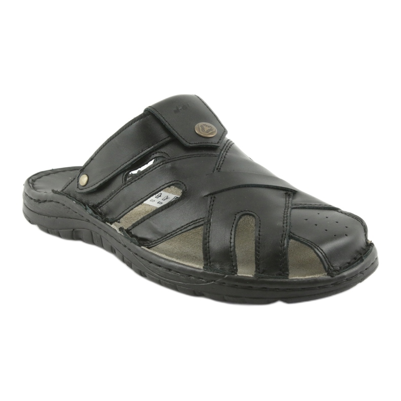 Naszbut 051 miesten tohvelit musta 1