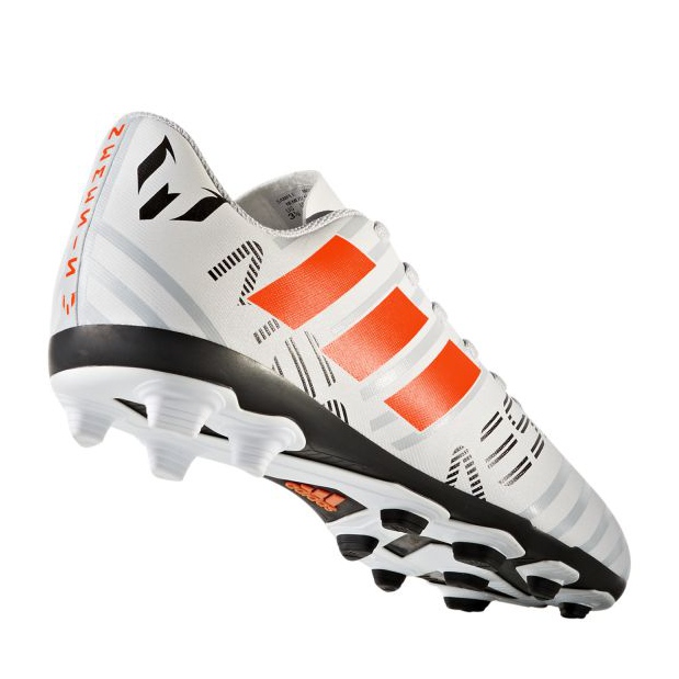 Adidas Nemeziz Messi 17.4 FxG Jr S77200 jalkapallokengät valkoinen 2