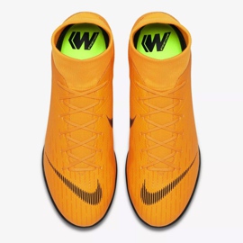 Nike Mercurial SuperflyX 6 Academy Tf M AH7370-810 jalkapallokengät oranssi oranssi 2