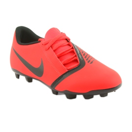 Nike Phantom Venom Club Fg Jr AO0396-600 jalkapallokengät punainen 1