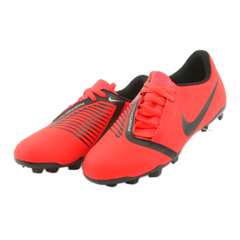 Nike Phantom Venom Club Fg Jr AO0396-600 jalkapallokengät punainen 3