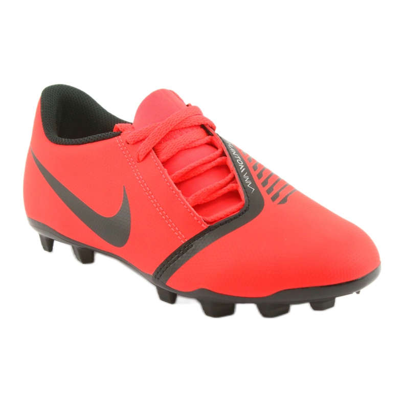 Nike Phantom Venom Club Fg Jr AO0396-600 jalkapallokengät monivärinen appelsiinit ja punaiset 1