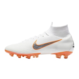 Nike Mercurial Superfly 6 Elite Ag Pro M AH7377-107 jalkapallokengät valkoinen valkoinen 1