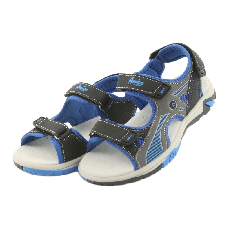 American Club RL22 navy / royal sandaalit pojille sininen harmaa tummansininen 3