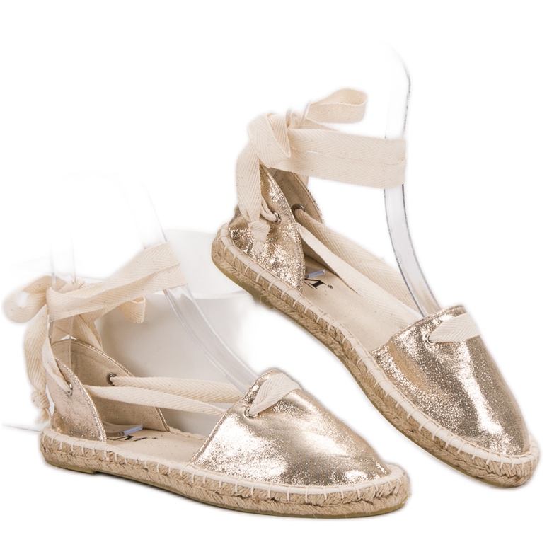 Cm Paris Solmitut espadrillit keltainen 2